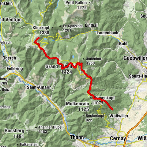 Escursione di Aurélien nei Vosgi da Mulhouse - Giorno 2