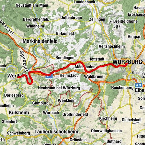 Strada Romantica: da Wertheim a Würzburg