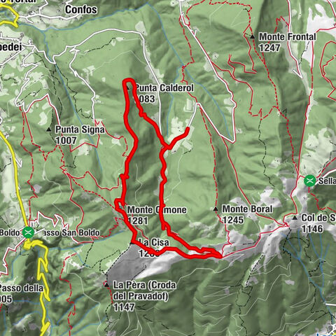 Anello Pianezze - Col dei Gai - M.te Cimone - Posa