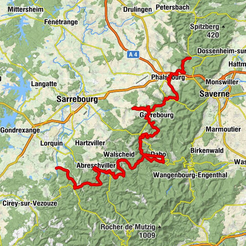 Sentiero di campagna Erckmann-Catria