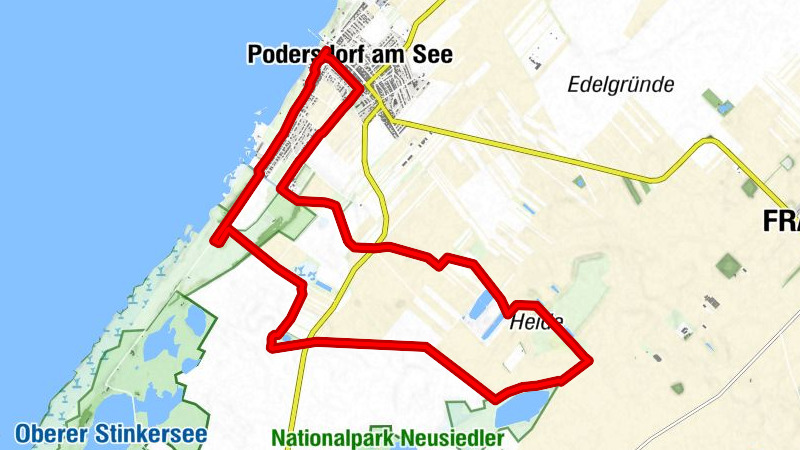 Variante 34a Birnbaumlacke (Laufpark Neusiedler See - Seewinkel)