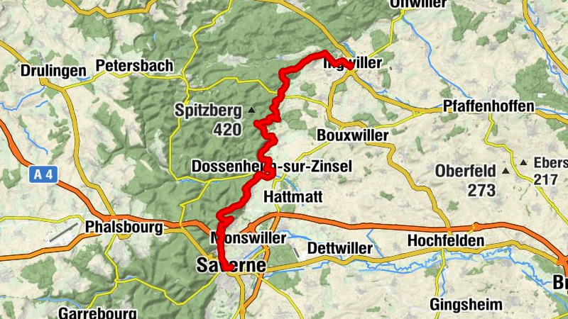 Microavventura nei Vosgi settentrionali