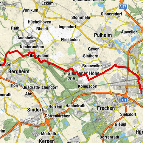 RegioGrün Erlebnisradroute E2 - Nordwest