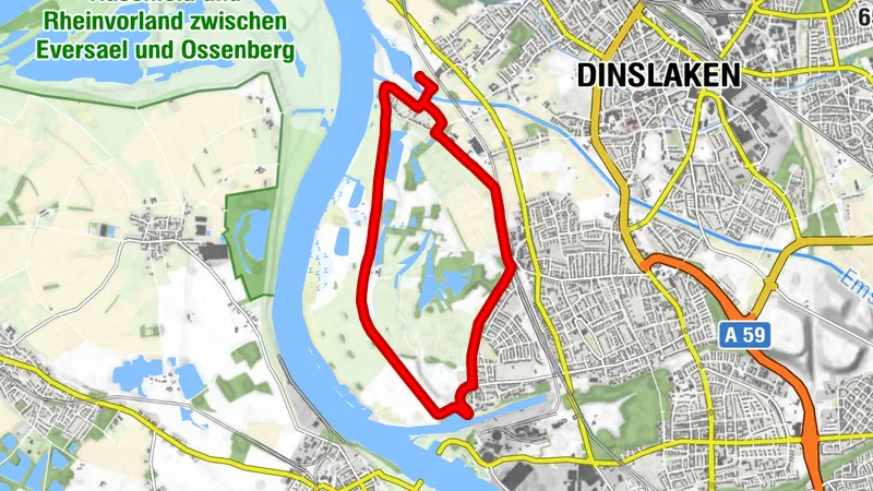 Rheinaue, Emschermündung und mehr