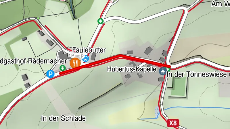 Zugangsweg Sauerland-Höhenflug: Von Faulebutter zum Sauerland-Höhenflug in Weuspert