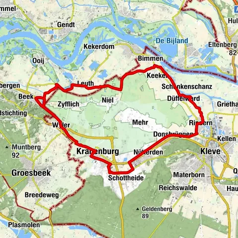 Große Runde - NABU Fahrradtouren durch die Düffel
