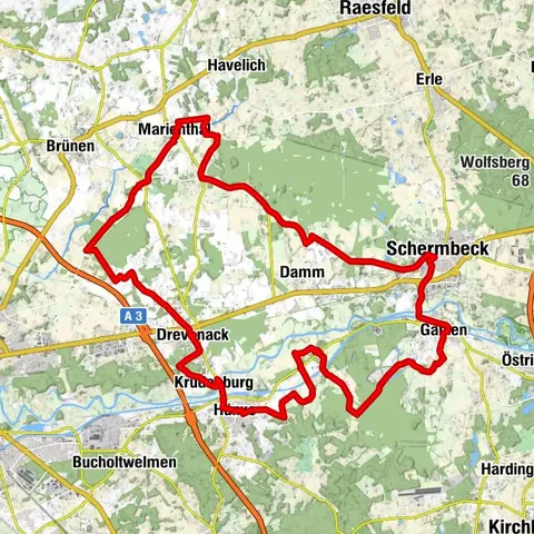 50 Jahre, 50 km in Hamminkeln, Hünxe und Schermbeck - Ein Jubiläumsabenteuer auf dem Rad