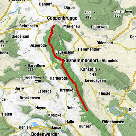 Ith-Hils-Weg Etappe 1: Coppenbrügge – Humboldtsee