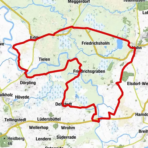Kleeblatt-Routen: Hohner Fähre-Route