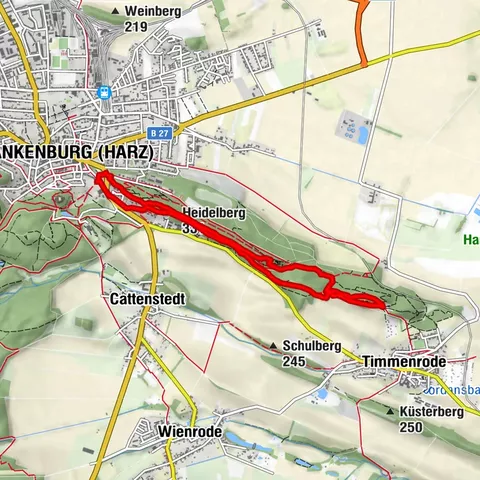 Großer Rundweg Teufelsmauer Blankenburg (Harz)
