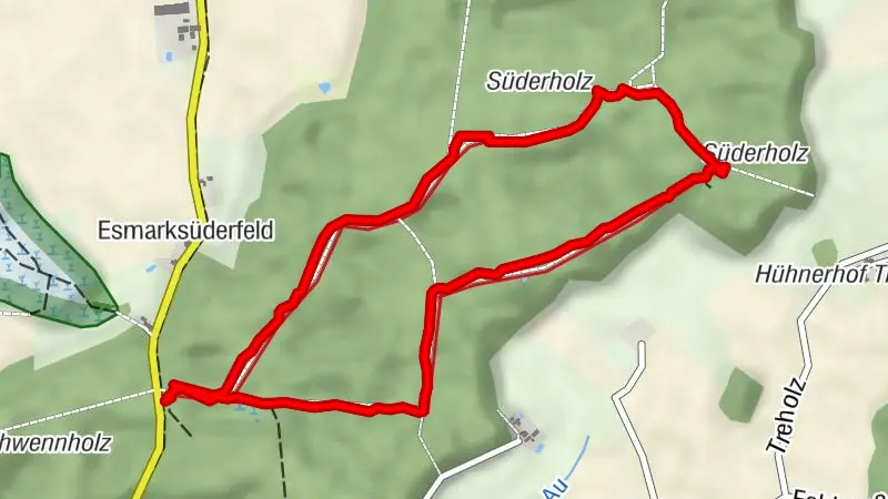 Trimm-Dich-Stationen Gehege Rehberg