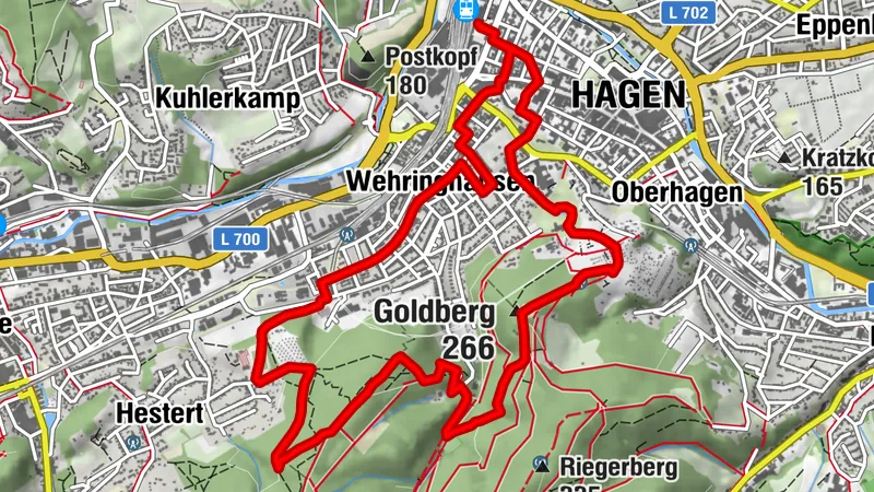 Urban.Trail - Hagens Höhe.Punkte
