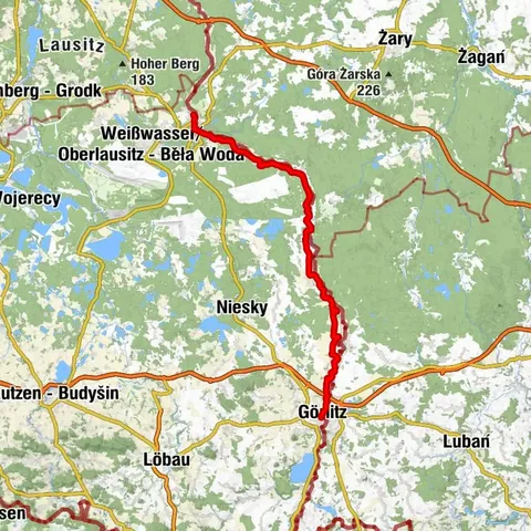 Day trip from Görlitz to the northern Upper Lusatia