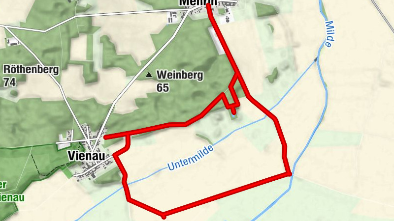 Naturlehrweg Vienau - altmärkische Landschaft (mit Einkehrmöglichkeit)
