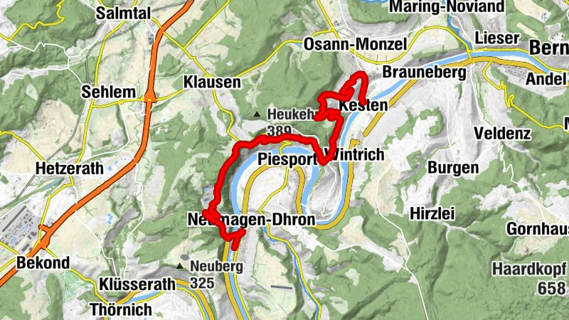 Moselsteig Trail Stage 09: Neumagen-Dhron – Kesten/Osann-Monzel