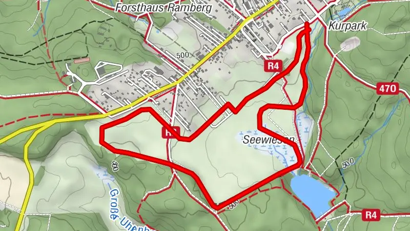 Sonnenloipe - Friedrichsbrunn