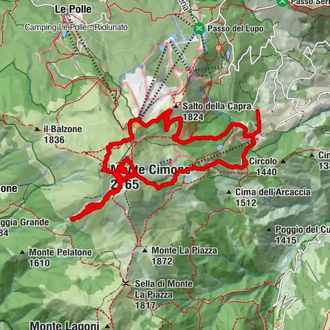 Le 3 pareti del cimone