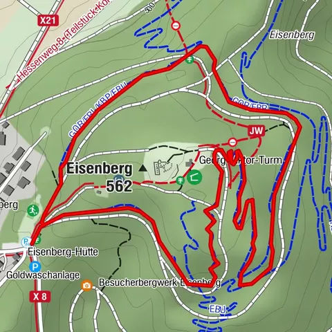 Green Trails Korbach - Gold-Runde (GOR)