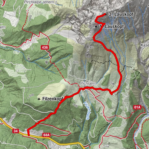 Escursione alpinistica Lauskopf