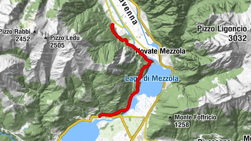 Via Francisca - Da Samolaco a Sorico