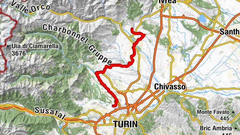 CAT Cycling Around Torino Northern - Giorno 5 - da Castellamonte a Venaria Reale
