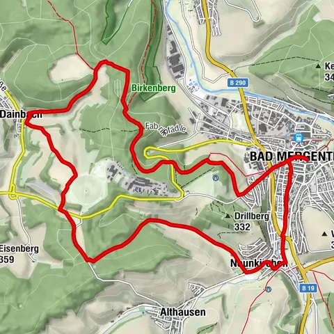 LT 15 Durch den Bürgerwald ins Wolfental