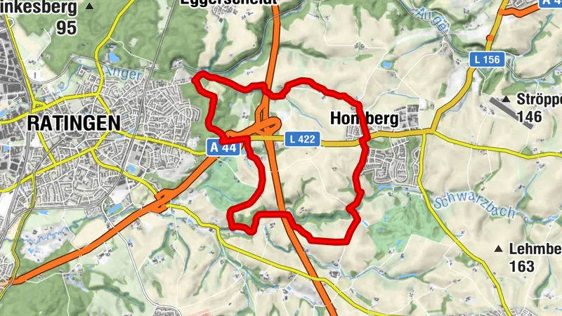 Rundwanderweg A 1 - Feuerwehr Homberg