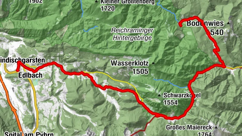 Etappe 1 - ohne anstieg