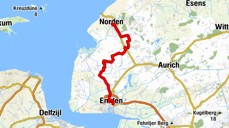 Friesische Mühlentour Kurztripp 1. Etappe - Hotel Faldernpoort zum Stadthotel Smutje