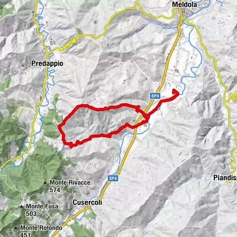 Strada Francolino - Anello West Wind's Valley
