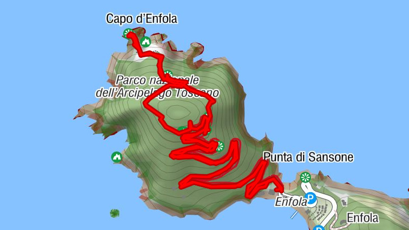 Capo d'Enfola Portoferraio, Toscana