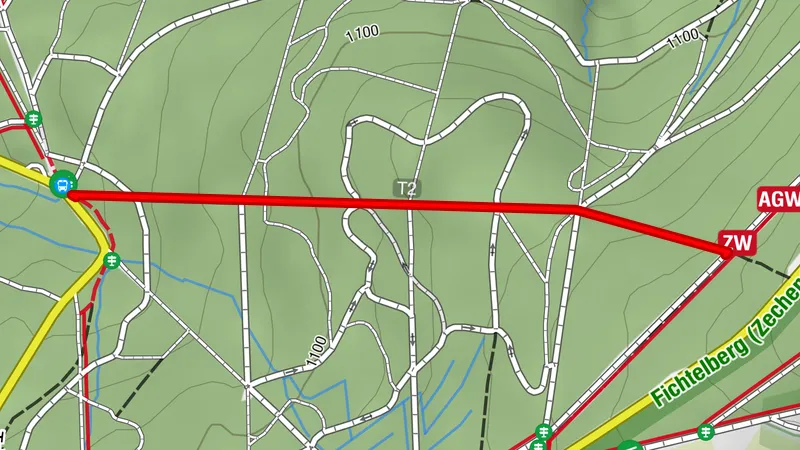 Umleitung Kammweg Etappe 09 - zur Bächelhütte