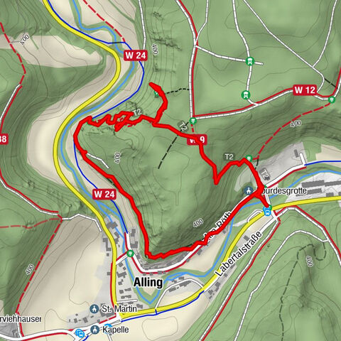 Alling Over the Hill with Outlook Point