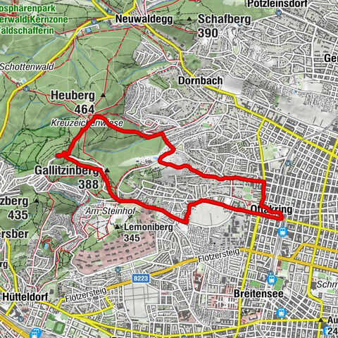 Wiener Stadtwanderweg 4a - Ottakring