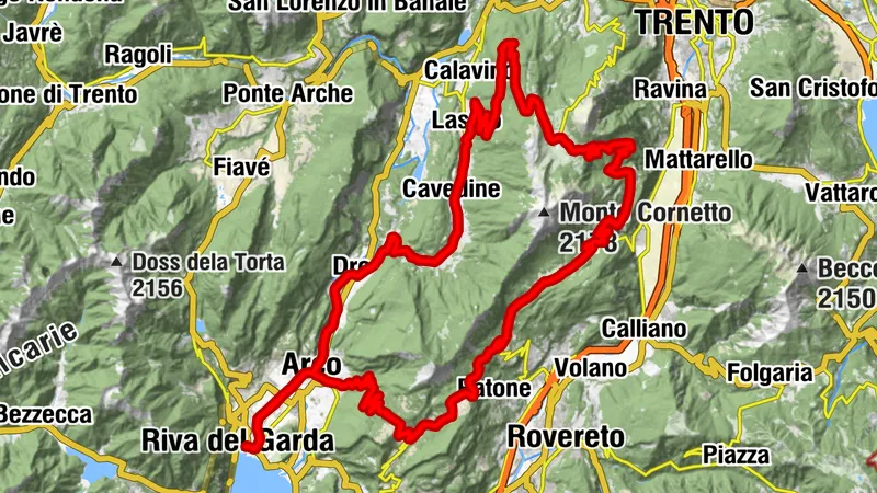 Monte Velo - Passo Santa Barbara - Monte Bondone