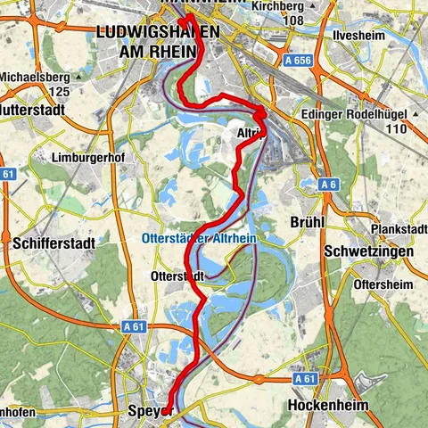 Speyer - Ludwigshafen Walzmühle