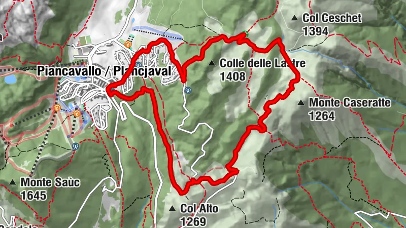 MTB Giro delle Malghe del Piancavallo (M006)