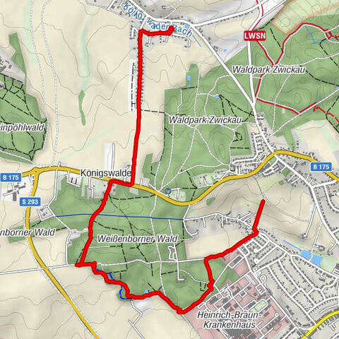 Stadtwald am Zwickauer Krankenhaus