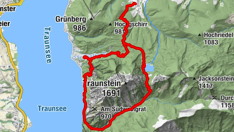 Runde um den Traunstein