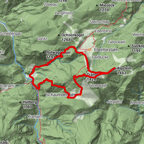 Alpstein und Trämpl