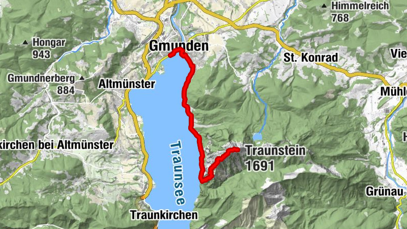 OÖ Voralpen: Auf dem Naturfreundesteig zum Traunstein