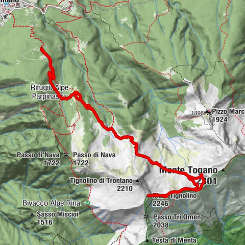 Alpe Faievo - Monte Tignolino - Alpe Faievo