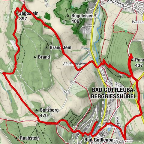 Über den Jagdstein zur Panoramahöhe