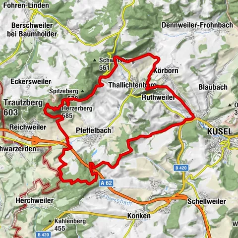 Kusel - Preußensteig