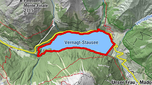 Vernagt-Stausee (Seerundgang)