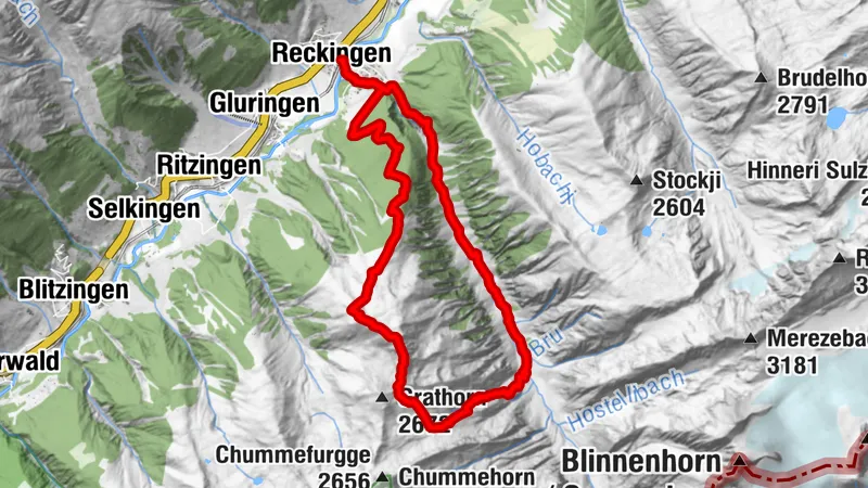 Percorso circolare Grathorn