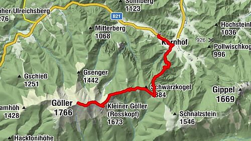 Mürzsteger Alpen: Auf den Göller