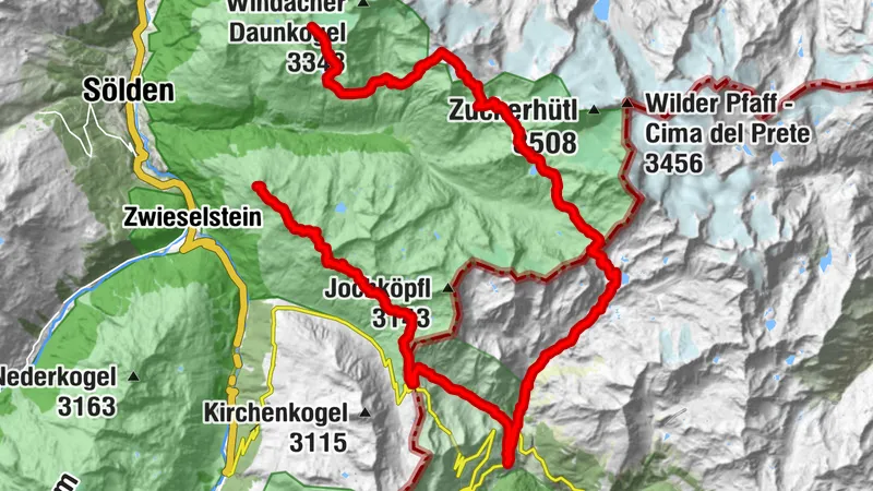 Ötztal Trek Percorso 2