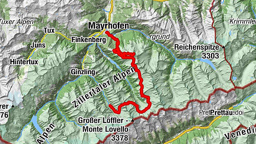 Ahornspitze 2.973m, Toreggenkopf 2.470m & Filzenkogel 2.227m am Berliner Höhenweg, Zillertal - Teil 2