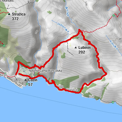 Baška - kanjon Vrženica